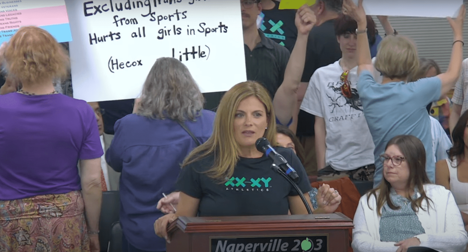 Illinois school district faces 2nd heated meeting over trans athletes